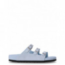 BIRKENSTOCK - Florida D Buckle Exq Lena Hs - Baby Blue - 1030950/BABY Blue