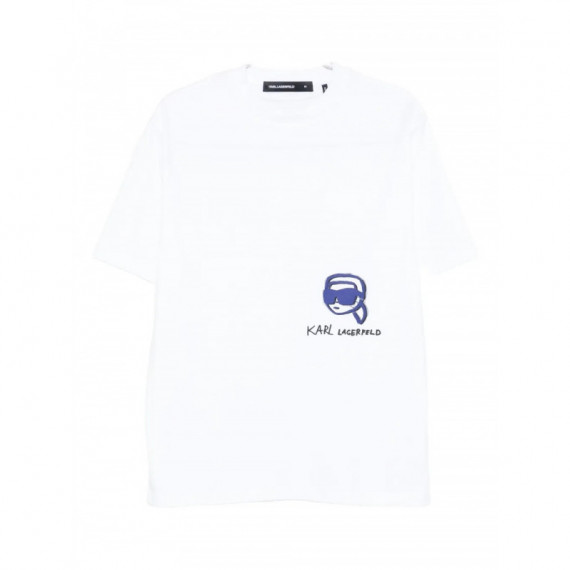 KARL LAGERFELD - T-shirt Crewneck - 10 - 755144553225/10