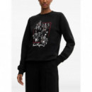 KARL LAGERFELD - Karl Series Sweatshirt - 999 - A3W20065/999