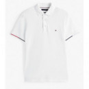 TOMMY HILFIGER - Interlock Flagcuff Slim Fit Polo - Ybr - F|MW0MW39348/YBR