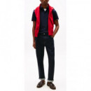 TOMMY HILFIGER - Interlock Flagcuff Slim Fit Polo - DW5 - F|MW0MW39348/DW5