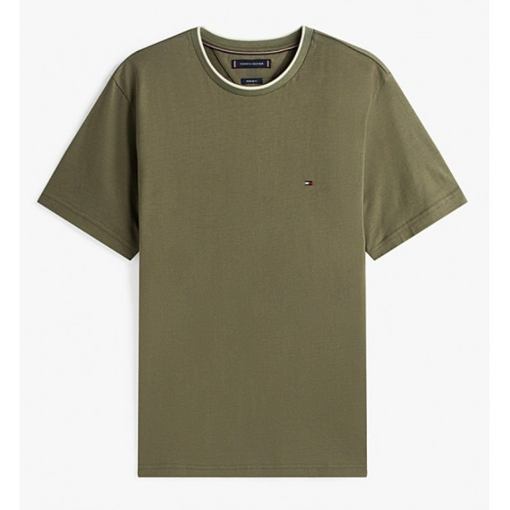 TOMMY HILFIGER - Cotton Modal Tee - Pli - F|MW0MW39368/PLI