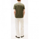 TOMMY HILFIGER - Cotton Modal Tee - Pli - F|MW0MW39368/PLI