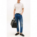 TOMMY HILFIGER - Cotton Modal Tee - Z00 - F|MW0MW39368/Z00