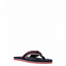TOMMY HILFIGER - Comfort Hilfiger Beach Sandal - DW5 - F|FM0FM05510/DW5