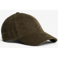 TOMMY HILFIGER - Th Flag 6 Panel Cord Cap - MT1 - F|AM0AM13583/MT1