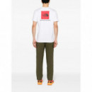 THE NORTH FACE - M Ss Box Nse Tee (logo Rojo) - FN41 - NF0A87NPFN41/FN41