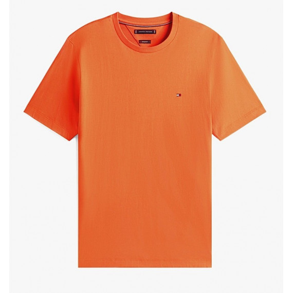 TOMMY HILFIGER - Ess Seasonal Reg Fit Solid Tee - Scx - F|MW0MW39995/SCX