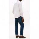 TOMMY HILFIGER - Heritage Oxford Stripe Rf Shirt - 0BJ - F|MW0MW36238/0BJ