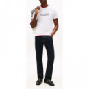 TOMMY HILFIGER - Brand Love Hilfiger Tee - Ybr - F|MW0MW40324/YBR