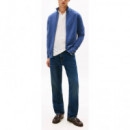 TOMMY HILFIGER - Essential Cotton Zip Thru - Dbz - F|MW0MW36517/DBZ