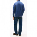 TOMMY HILFIGER - Essential Cotton Zip Thru - Dbz - F|MW0MW36517/DBZ