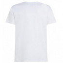 TOMMY HILFIGER - Hilfiger Flock Tee - Ybr - F|MW0MW39357/YBR