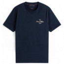 TOMMY HILFIGER - Outline Flag Script Tee - DW5 - F|MW0MW39360/DW5