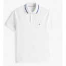 TOMMY HILFIGER - Performance Tipped Reg Polo - Ybr - F|MW0MW38702/YBR