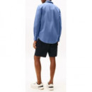 TOMMY HILFIGER - Flex Poplin Mini Print Rf Shirt - C7G - F|MW0MW39438/C7G