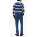 TOMMY HILFIGER - Denton Printed Structure Chino - Dbz - F|MW0MW39700/DBZ