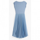 TOMMY HILFIGER - 5X2 Rib MIDI F&f Drs - C2B - F|WW0WW44491/C2B