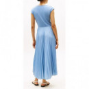 TOMMY HILFIGER - 5X2 Rib MIDI F&f Drs - C2B - F|WW0WW44491/C2B