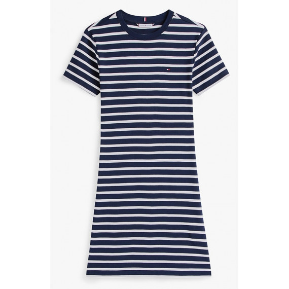 TOMMY HILFIGER - New Cody Str Slim Short Drs Ss - 0X9 - F|WW0WW42721/0X9