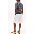 TOMMY HILFIGER - Co Cable Fine Gg S/s C-nk Cardi - 0BB - F|WW0WW45707/0BB