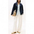 TOMMY HILFIGER - Script Straight Pique Swtpnt - YA8 - F|WW0WW45744/YA8