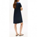 TOMMY HILFIGER - Lyocell Tipping Short Polo Drs - C1G - F|WW0WW46464/C1G