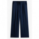 TOMMY HILFIGER - Sateen Tie Rlxd Straight Pants - C1G - F|WW0WW47171/C1G