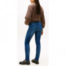 TOMMY HILFIGER - Dnm New Doreen Slim Rw - 1BJ - F|WW0WW45684/1BJ