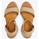TOMMY HILFIGER - Th Rope High Wedge Sandal - 0F4 - F|FW0FW07926/0F4