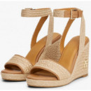 TOMMY HILFIGER - Th Rope High Wedge Sandal - 0F4 - F|FW0FW07926/0F4