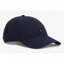 TOMMY HILFIGER - Th Flag Seersucker 6 Panel Cap - DW6 - F|AM0AM13427/DW6