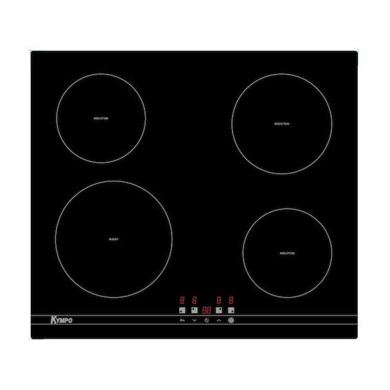 Placa Inducción 4F Táctil KYMPO