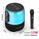 Altavoz Portátil Bt 60W Serie Hopestar  SAKKYO