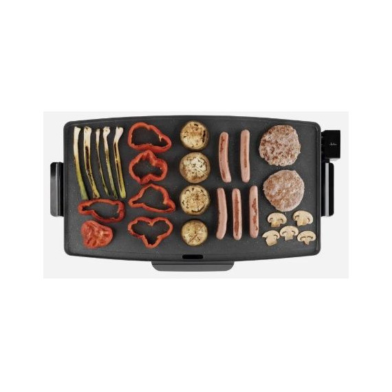 Plancha de Asar 2400W 60X35CM Negro  JATA