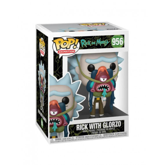 FUNKO Pop Rick con Glorzo Rick y Morty 956