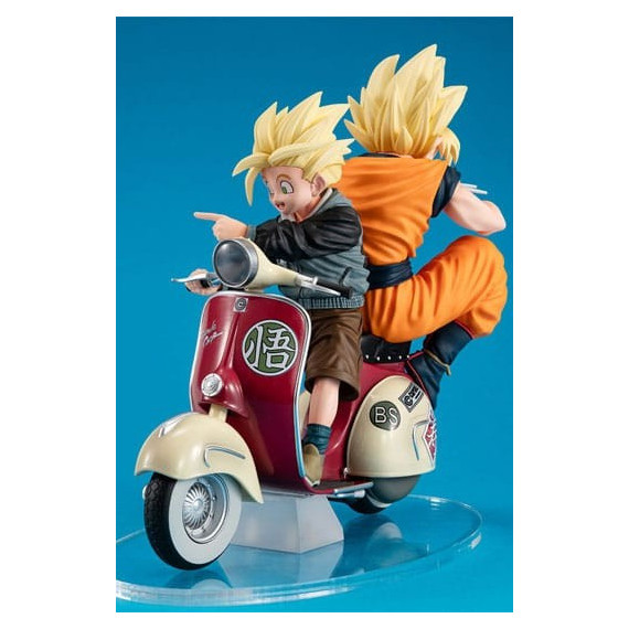 Figura Super Saiyan Son Goku y Super Saiyan Son Gohan Dragon Ball Z  MEGAHOUSE