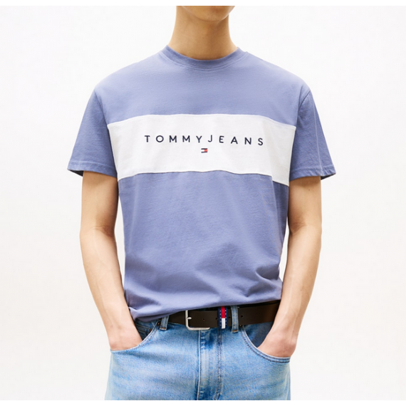 Camiseta TOMMY JEANS Linear Azul