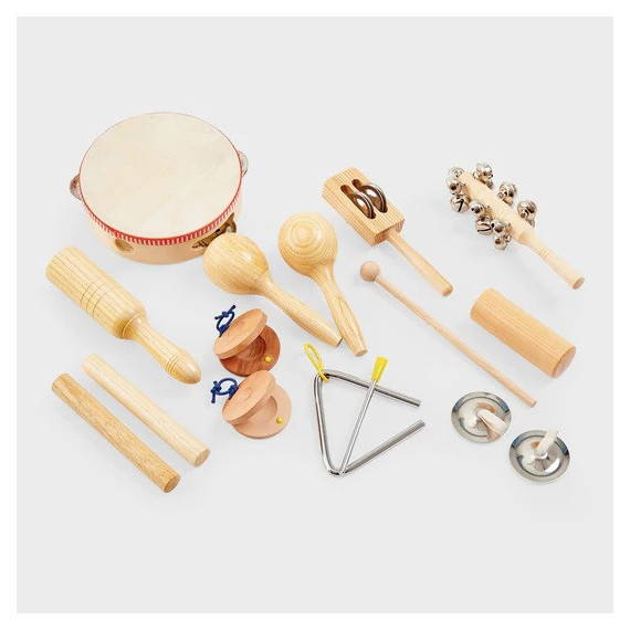 Conjunto Musical de Percusión 16 Pzas.  TICKIT