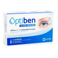 OPTIBEN Gotas Sequedad Ocular 0.25 Ml 20 Amp