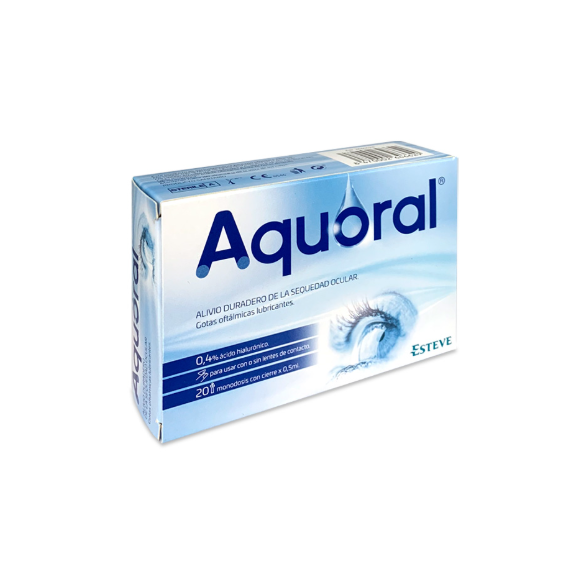 AQUORAL Gotas Oftalmicas Lubricantes Ac Hialuron