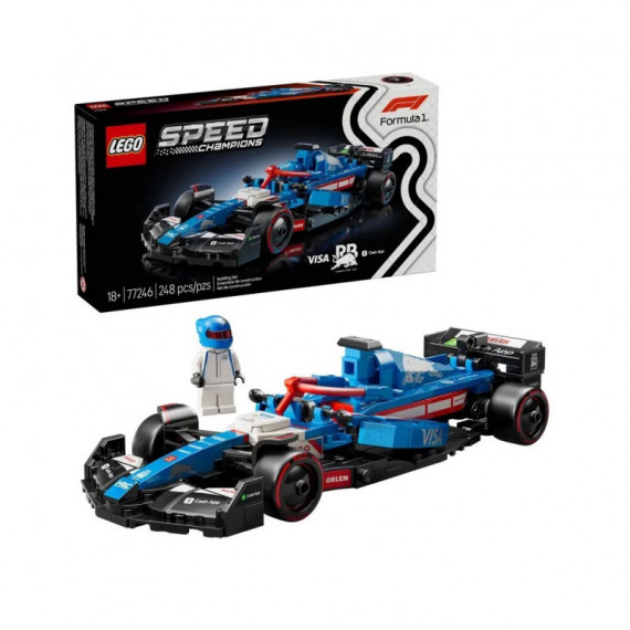 Lego Speed Champions - Visa Cash App Rb Vcarb 01 F1 Lawson Hadjar  FUNKO