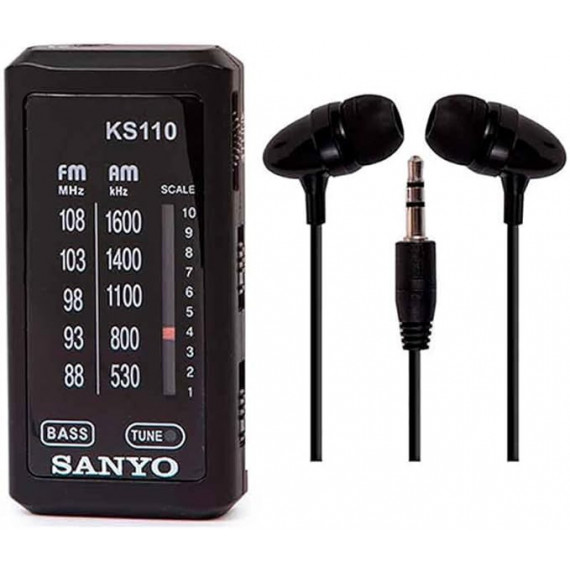Radio Portátil Am/fm SANYO KS110N4