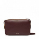 Bandolera Foil Logo Elongated Camera Bag  CALVIN KLEIN