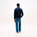 Sudadera con Cuello Redondo y Logo  TOMMY HILFIGER