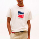 Camiseta con Logo Distintivo  TOMMY HILFIGER