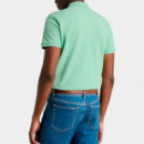 Polo de Piqué de Algodón Entallado  RALPH LAUREN