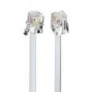 GEMBIRD Cable Telefono RJ11 6P4C 3M Beige