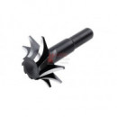 Fresa Perfil Cuadrado 35mm 3266000 Wolfcraft