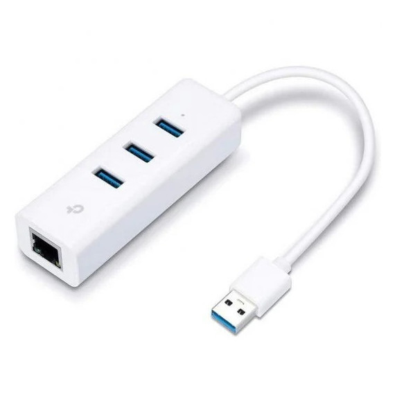ADAPTADOR TP-LINK USB 3.0 A LAN RJ-45 GIGABIT + HUB USB 3.0
